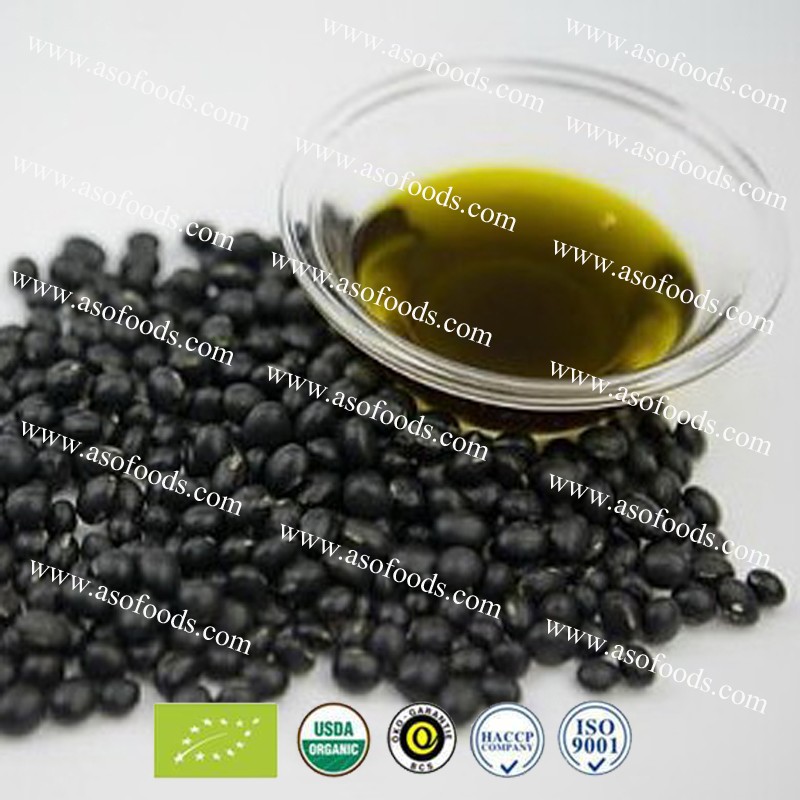 Organic & Nongmo Virgin Black Bean Oil Buy Nongmo Black Bean Oil