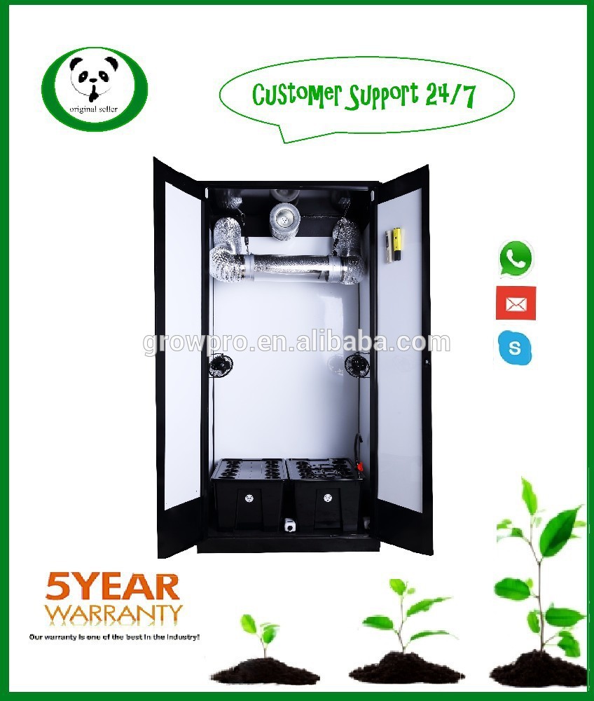 Ebb and Flow Hydroponic Systems Hydro Grow Cabinet Indoor Garden Box ...