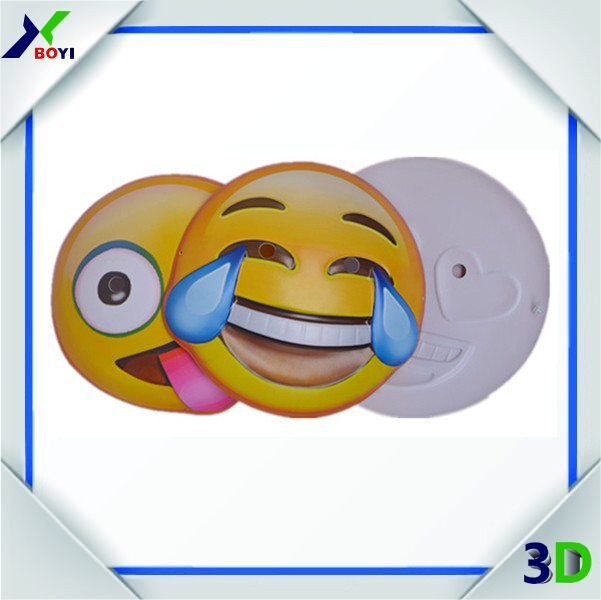 中国工場emojiマスク, 表現whatsappフェイスマスク, emojiカートンパーティーマスクえもじ仕入れ・メーカー・工場