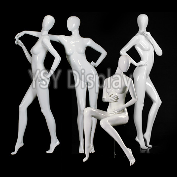 glossy female mannequin