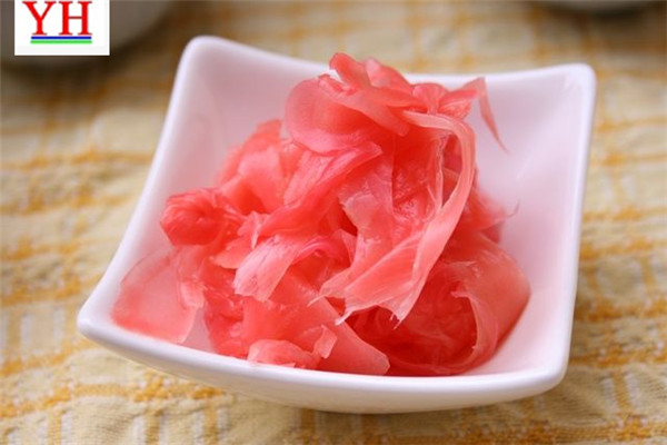 ginger slice sushi prodcuts ingredients