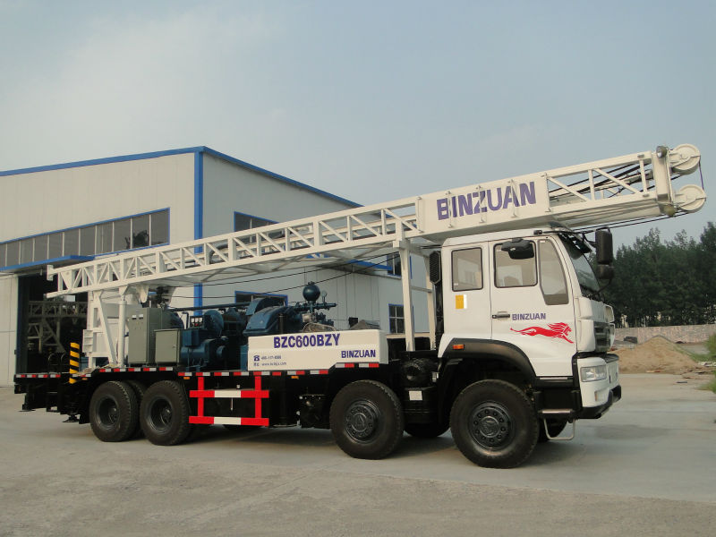 海外市場で熱い販売!! Sinotruk600Ｍフル油圧トラックは、 掘削リグ問屋・仕入れ・卸・卸売り