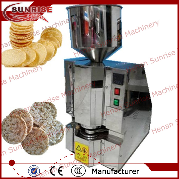 Newest design puffed rice cake machine,popped rice cake machine