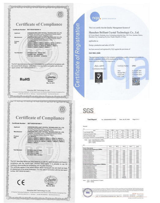 8 characters 2 lines lcd module certificates.png