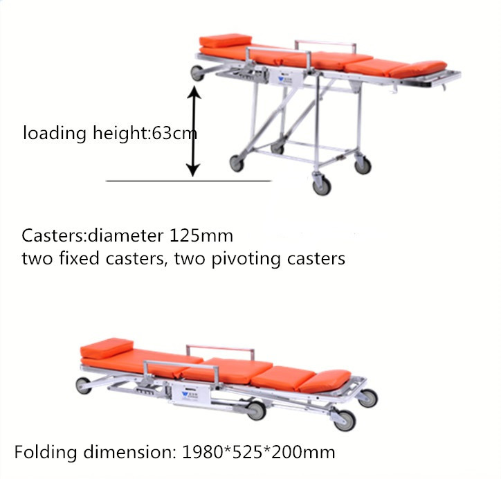 Used Ambulance Stretchers Gurney Mattress For Sale Buy Stretcher