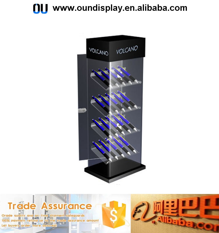 Custom Acrylic Pen Display Stand Private Label Parker Pen Ball Pen