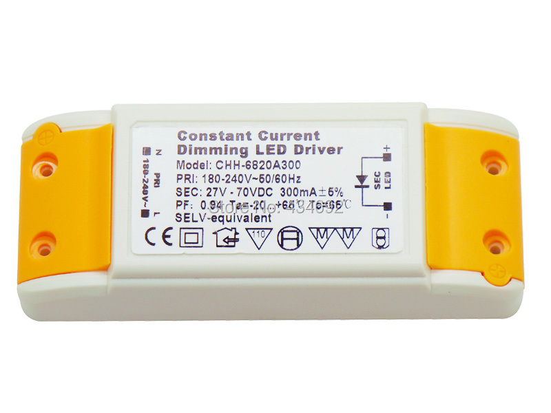 2021 9 20 X 1W Constant Current Dimming Dimmable LED Driver DC27V 70V