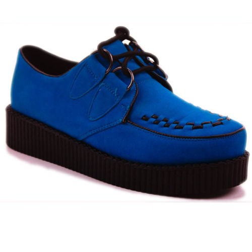 WOMENS SHOES CREEPERS PLATFORM WEDGE LACE UP SHOES CASUAL SHOES BOOTS