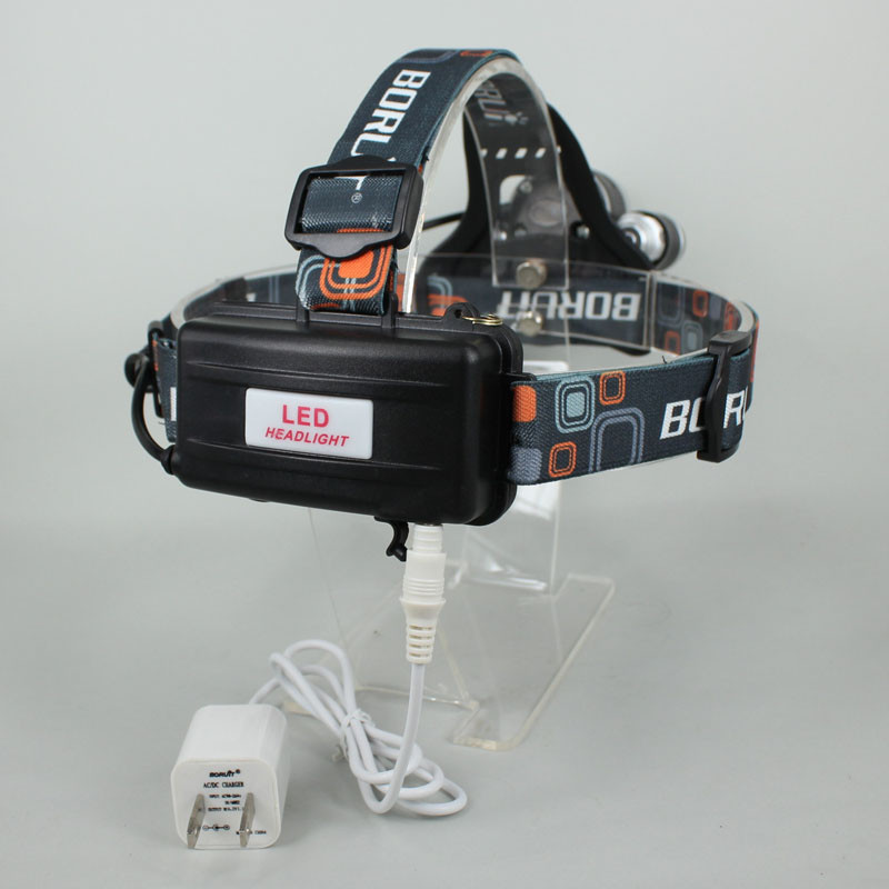 Налобный фонарь OEM 3 x CREE xm/l T6 5000Lm USB HL01 Налобный фонарь OEM 3 x CREE xm/l T6 5000Lm USB HL01