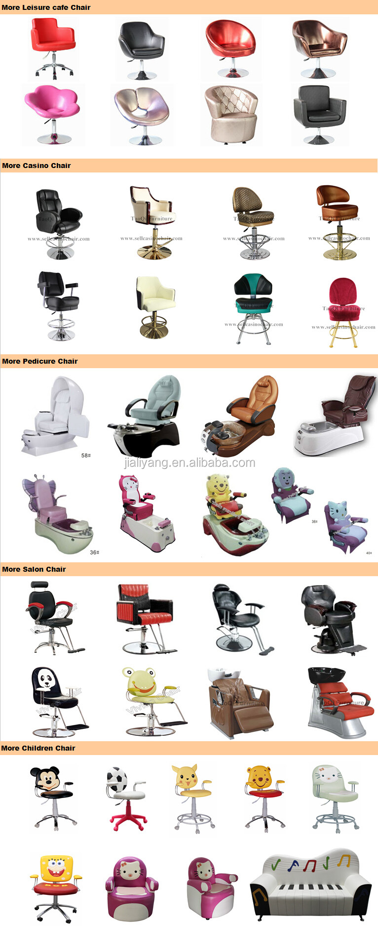 モダンな椅子家具サロン家具スタイリングチェア使用される美容院のヘアーサロン装置b-6116床屋椅子仕入れ・メーカー・工場
