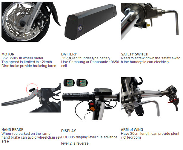 electric handbike wheelchair