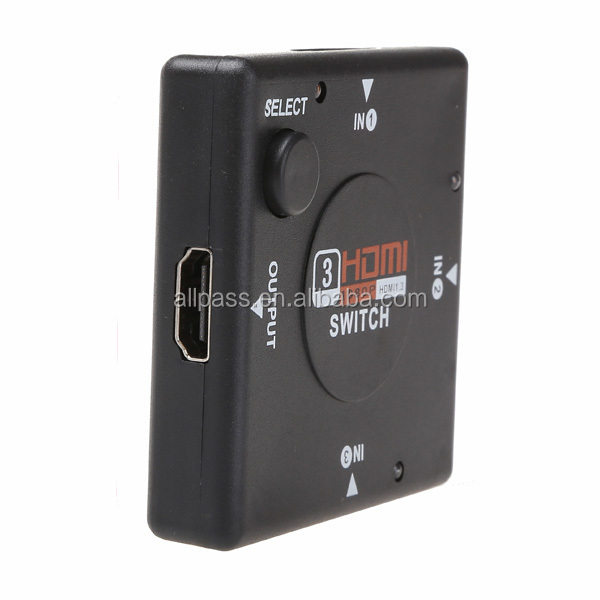 hdmiマトリックススイッチ3×1cefccul黒色が制限されたスイッチ仕入れ・メーカー・工場