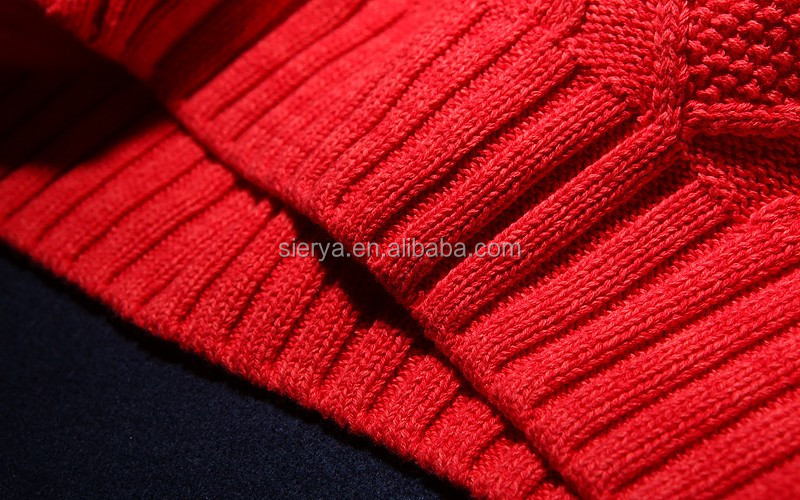 ウール混合ヘビー メンズ編み クルー ネック セーター仕入れ・メーカー・工場