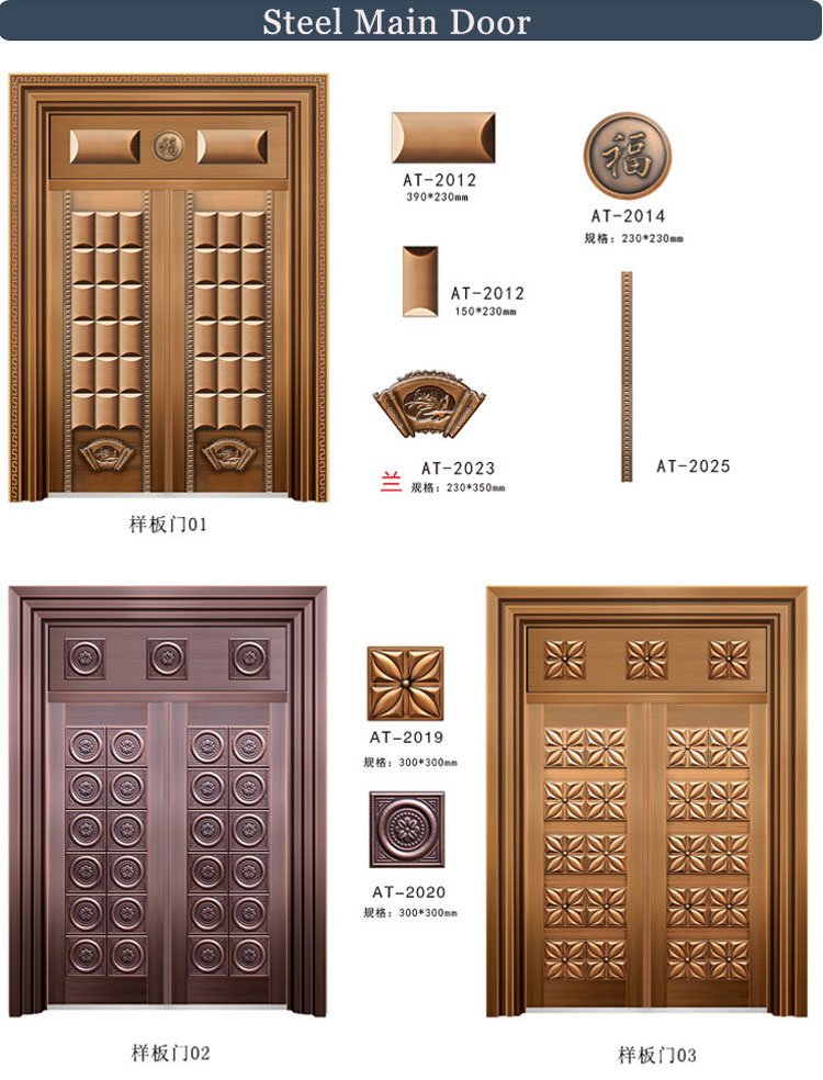 Residential Safety Entry Stainless Steel Door Design With Best Price Luxury House Frontdoor Buy Steel Main Door Main Door Designs Residential Steel