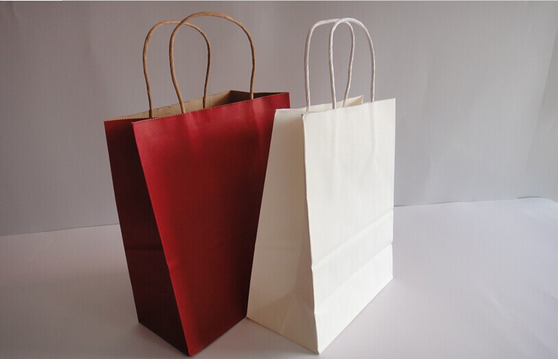 カスタマイズされたカラフルなクラフト紙の袋、 ショッピング紙袋、 クラフト紙袋問屋・仕入れ・卸・卸売り