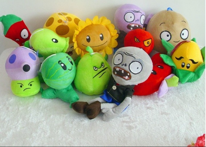 plants vs zombies custom plush