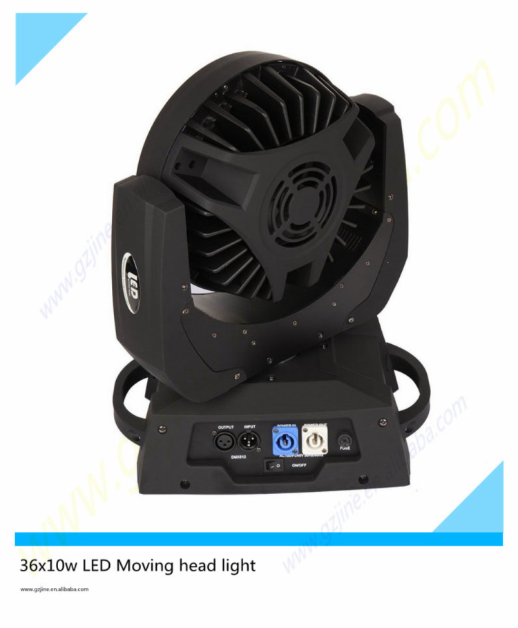 36*10w 4 in 1 led moving head