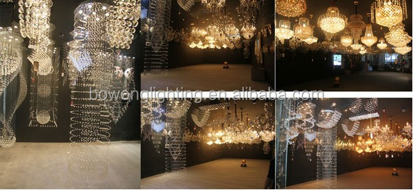 Designer kristall kronleuchter kristall pendelleuchte, glastropfen ...