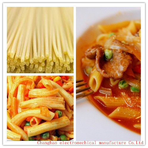 Macaroni production line and macaroni machine
