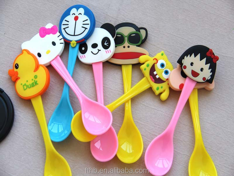 乳児の赤ちゃんのベビースプーンプラスチックchildrenプラスチックスプーン食器問屋・仕入れ・卸・卸売り