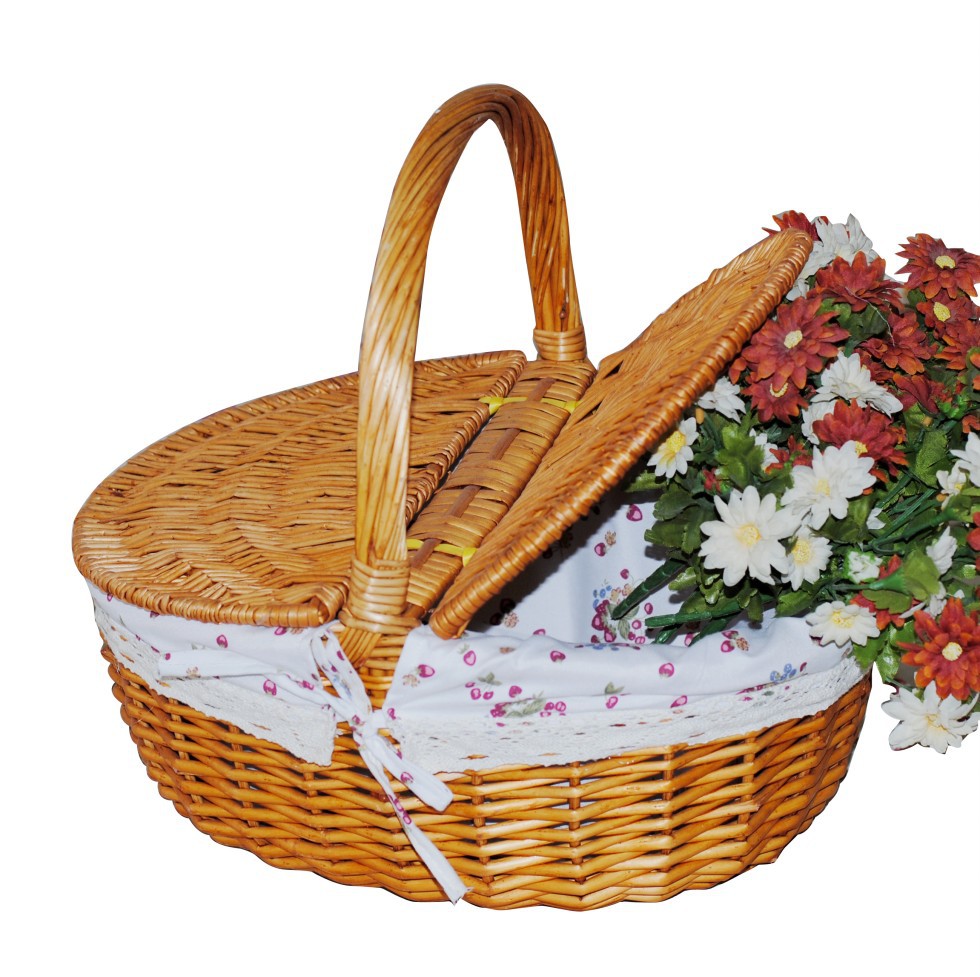 Hot Sale Cheap Willow Flower Basket For Decoration Buy Flower Basket