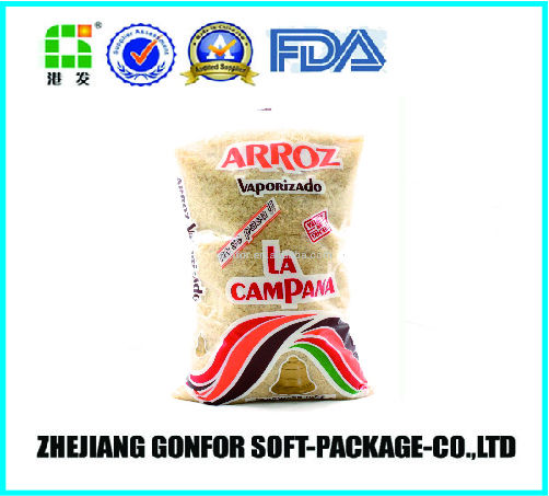 2014 high quality custom rice packing bag