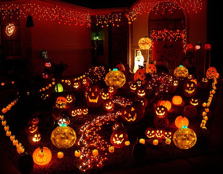 人気の卸売3dアクリルpumkins用ハロウィン装飾仕入れ・メーカー・工場