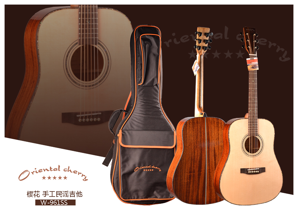 New Model High Quality Handmade All Solid Wood Guitar Buy Guitar