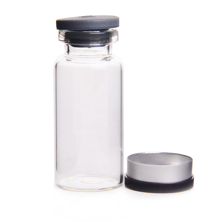 Wholesale Clear 10ml Custom Glass Vials With Rubber Stopper Buy 10 Ml