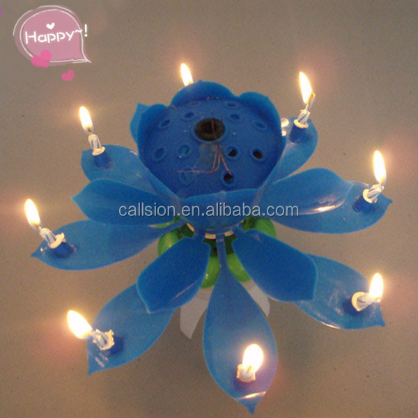 Hot selling flower shape singing happy birthday music candle.jpg