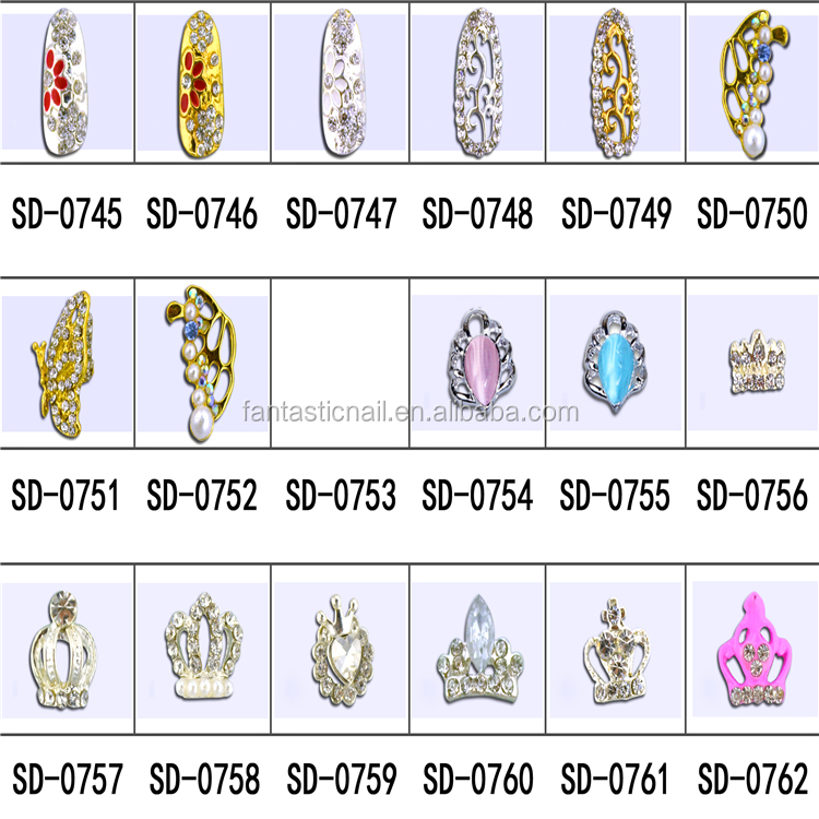 最も人気のあるネイルアートバラ3dネイルパール& カラフルなダイヤモンドの金属の装飾用の女の子 問屋・仕入れ・卸・卸売り