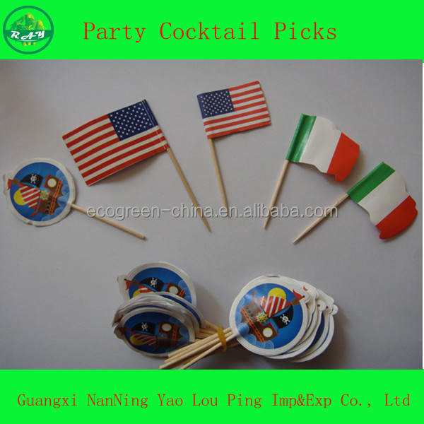Mint & Cinnamon flavored toothpicks