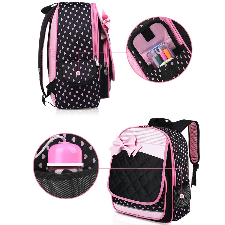 Formal Highest Quality New Coming Nylon Backpack School Bag For High School Girls