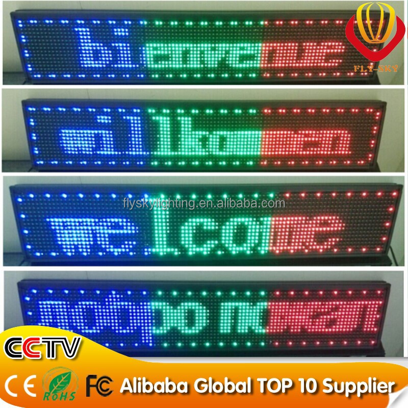 Led Panel Outdoor High Definition Digital Signage Small Led Display Board,Led Text Screen