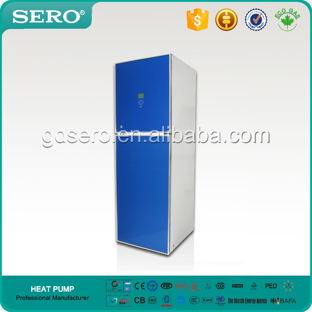 geothermal bath,geothermalpower house heating 9kw dc inverter geothermal source heat pump