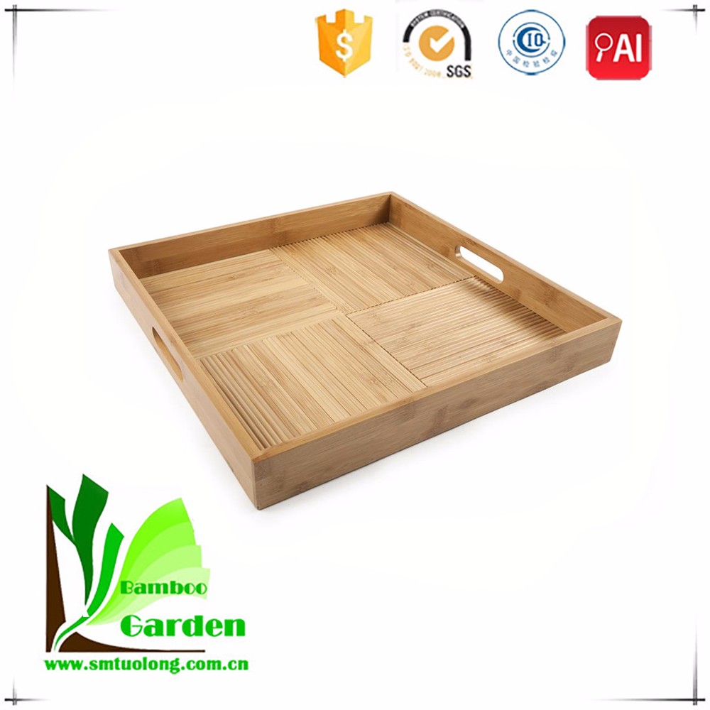 良い台所装飾現代の環境に優しい竹トレイ仕入れ・メーカー・工場