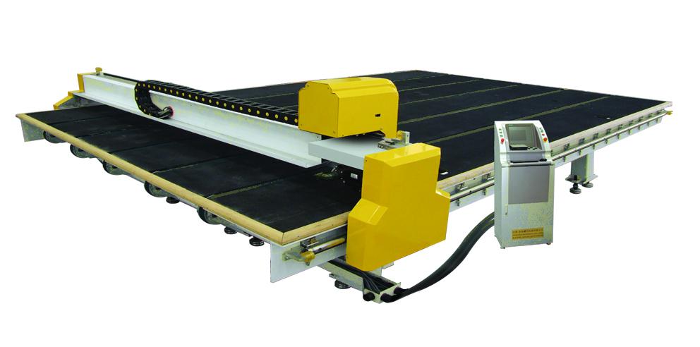 CNC Glass Tilting Cutting Table XY and Shape