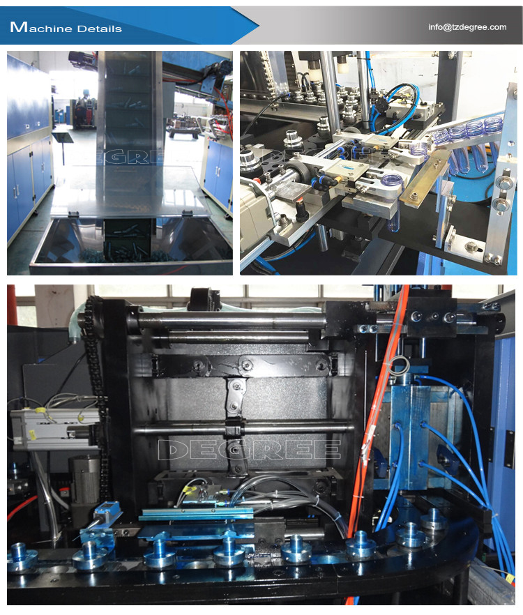中国工場2空洞自動プラスチックミネラルウォーターボトルメイクマシン仕入れ・メーカー・工場