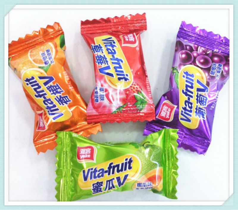 vitamin fruit hard candy,China Yake price supplier 21food