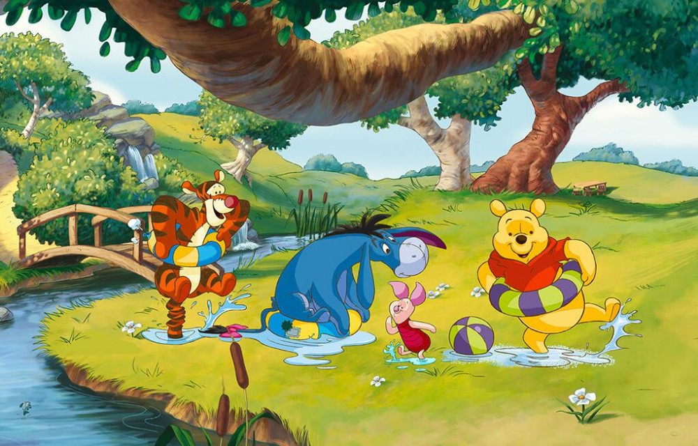 Tier 3d tapete kinderzimmer dekor wandbild 3d cartoon ...