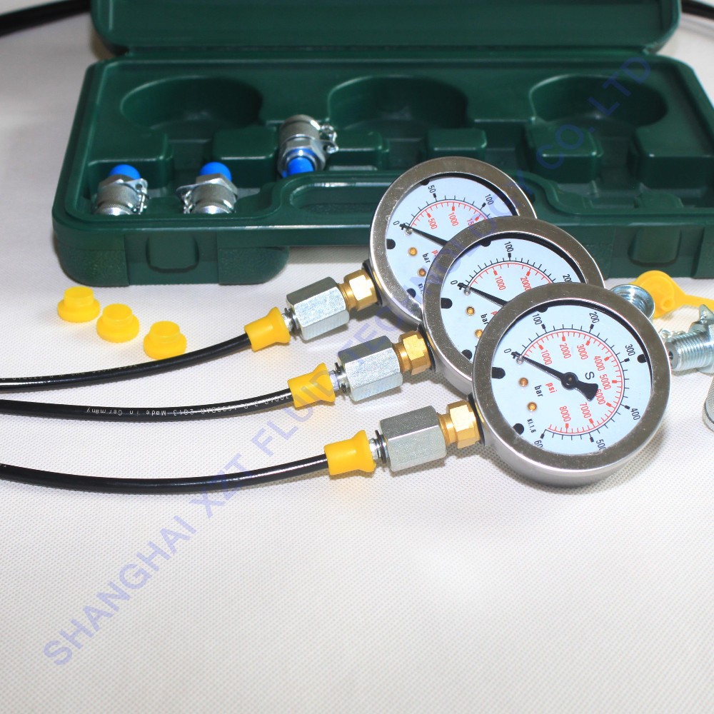 XZTK60 Excavator Hydraulic Pressure Test Kit , Hydraulic tester,test
