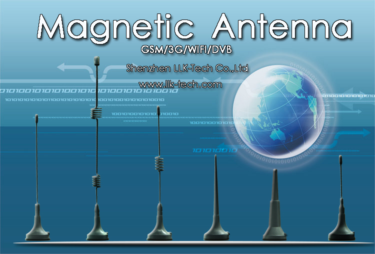 4g/3g/gsm磁気アンテナ高利得4g/3g/gsm磁気antenan自動車用、 磁気900-1800mhzのgsmのアンテナsmats9crc9付き仕入れ・メーカー・工場