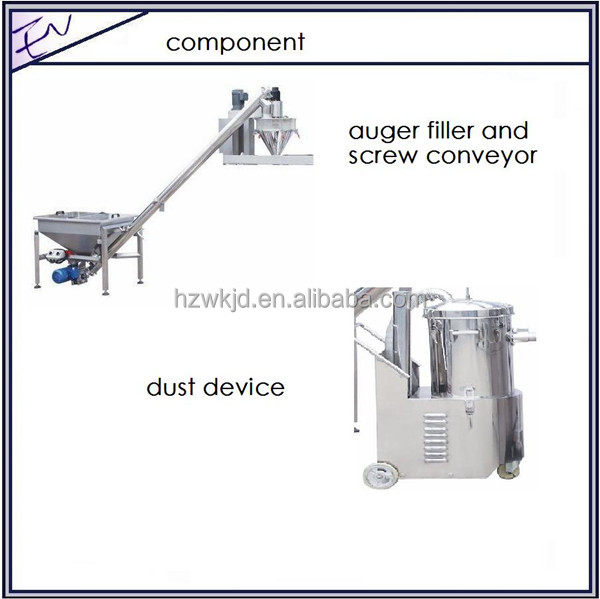 Auger filler automatic cocoa powder doypack packaging machine