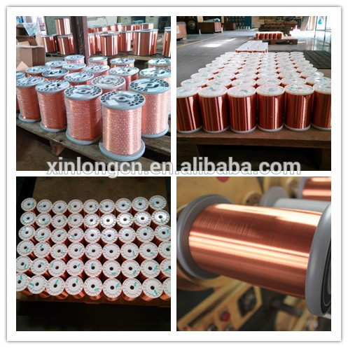 Thermal Class 155/180 Polyimide AIW Enameled Copper Wire Magnet Copper Winding Wire