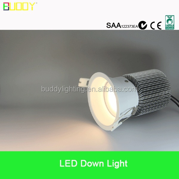 12ワット15ワットtrimless cob ledダウンライトで75ミリメートル切り抜き仕入れ・メーカー・工場