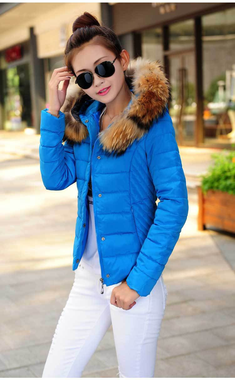Модные куртки 2015 - Верхняя одежда Зима 2015 женщин куртка утка вниз куртка с б