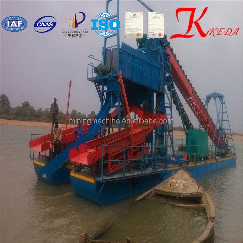 Quality realiable chain buckets gold dredger