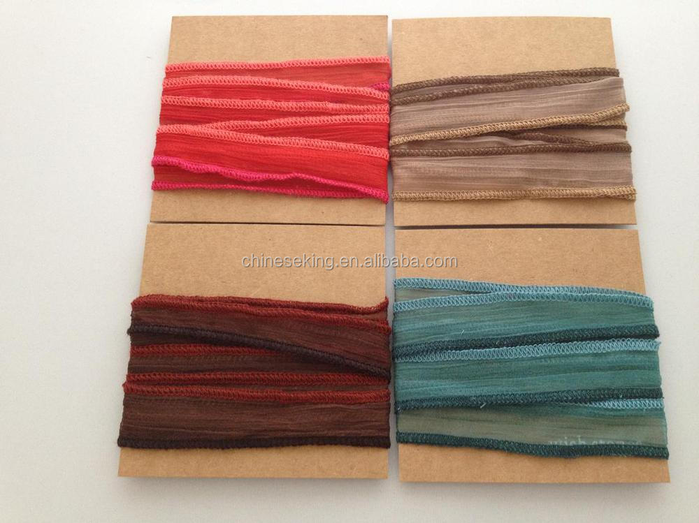Yiwu Factory Custom Logo Stamped Metal Charm Silk Wrap Bracelet Yiwu Factory Custom Logo Stamped Metal Charm Silk Wrap Bracelet Antique Bronze Tag Ribbon