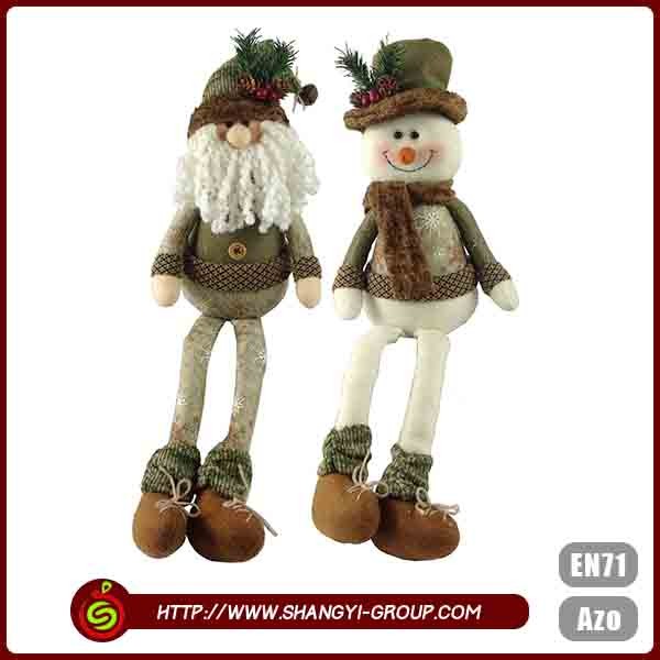 新しいデザイン面白いギフトと雪だるま人形幸運パーティークリスマス装飾品クラフト仕入れ・メーカー・工場