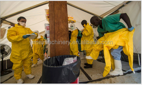 新しい2014年! 医療のための防護服ebolaウイルス問屋・仕入れ・卸・卸売り